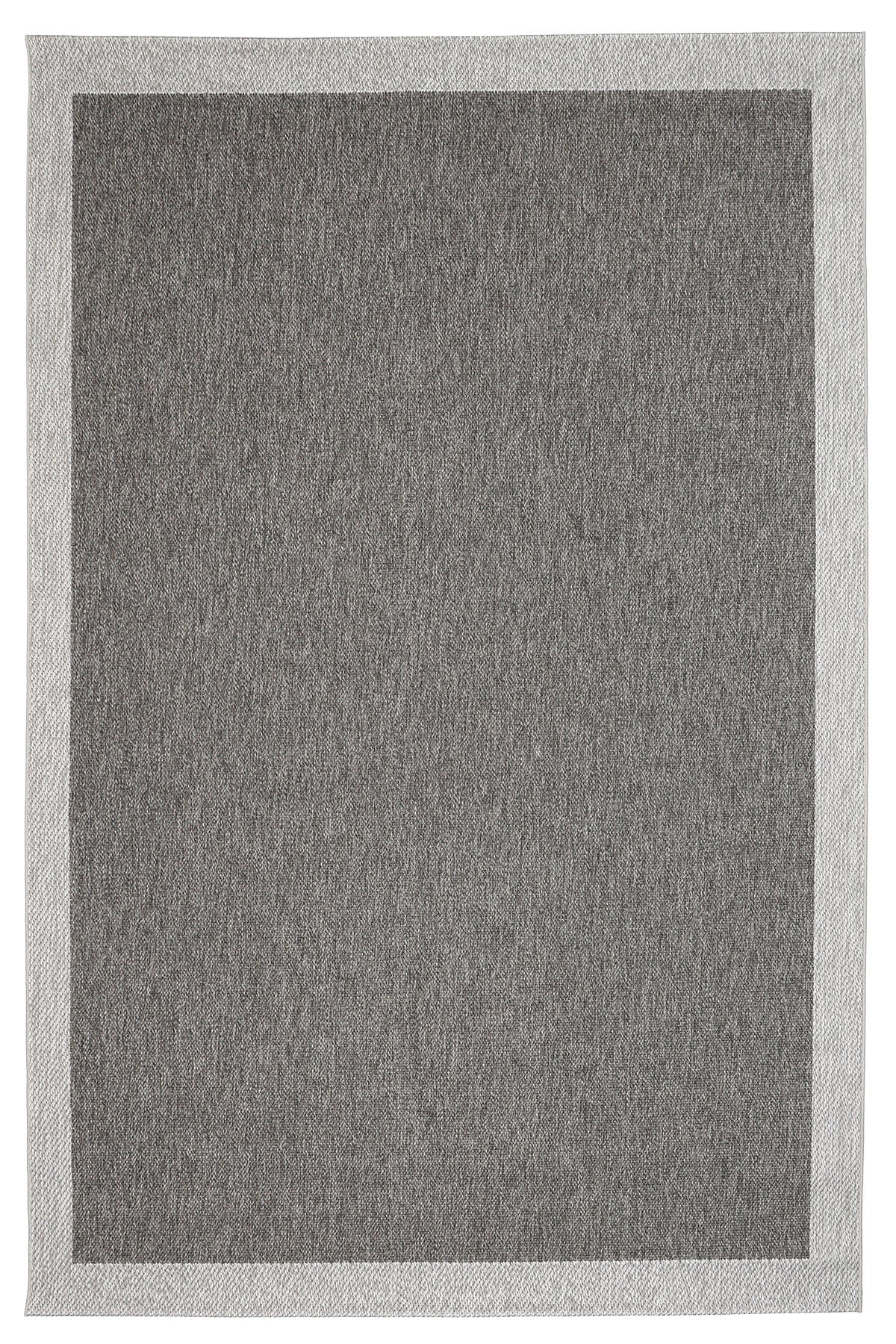 Ayteo Halı Loom 3207 Antrasit Yumuşak Dokulu Sisal Halı