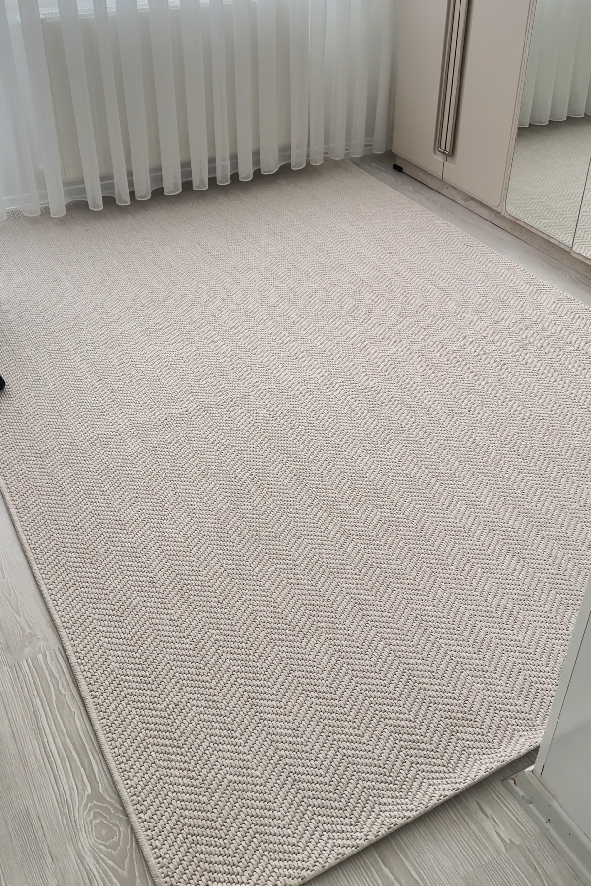 AYTEO HALI LINOA 3672 Krem  - Yumuşak Dokulu Sisal Halı